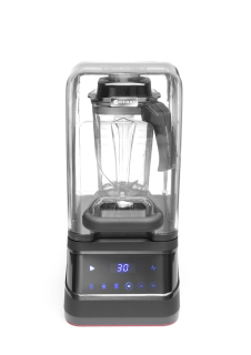 Digitálny barový mixér so zvukovým krytom, HENDI, 2,5L, Čierna, 220-240V/1680W, 250x300x(H)546mm