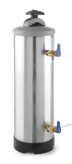 Zmäkčovač vody s tradičnými ventilmi, HENDI, Kapacita filtra (20°dH/ 30°dH/ 40°dH) 3360/2240/1680, 16L, ⌀185x(H)600mm