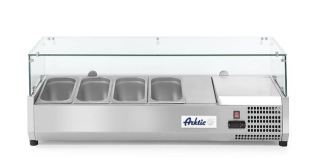 CHLADIACA NADSTAVBA NA GN 1/3, Arktic, 4x GN 1/3, 230V/180W, 1208x400x(H)456mm