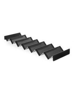 Zásobník na chlieb – perforovaný, HENDI, Čierna, 580x170x(H)40mm