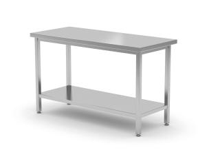 Centrálny pracovný stôl – skrutkový, HENDI, Profi Line, 1800x700x(H)850mm