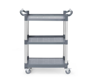 3-obalový polypropylénový servisný vozík, malý, AmerBox, 800x420x(H)945mm