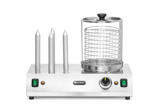 Ohrievač klobás a žemlí pre psa, HENDI, 220-240V/550W, 500x310x(H)395mm