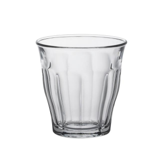 Sklenený pohár PICARDIE, Duralex, 0,09 l, Priehľadná, sada 6 ks, Ø65 × 67 mm | 1023AB06C0111