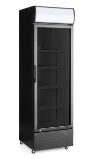 Barová chladnička s podsvieteným panelom, jednodverová, Arktic, 254L, Čierna, 220-240V/250W, 578x605x(H)1980mm