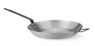 Panvica Lyonnaise, HENDI, S 2 rukoväťami, Ø 360 × 140 mm, Okrúhle | 629482