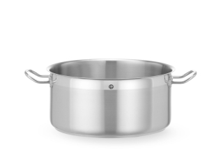 Panvica na dusenie/varenie, nízka, bez veka, HENDI, Profi Line, 12L, ⌀320x(H)150mm