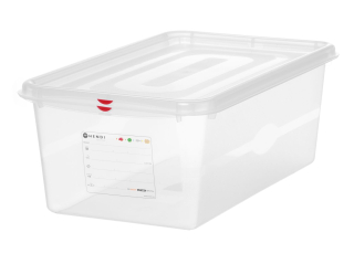 Nádoba GN 1/1, polypropylén, HENDI, GN 1/1, 28L, Priehľadná, 530x325x(H)200mm