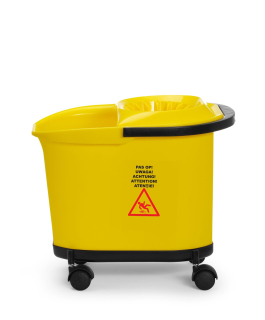 Vedro na mop, HENDI, 16 l, Žltá, 405 × 296 × 340 mm | 873397