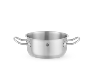 Nízky hrniec na varenie - bez veka, HENDI, Kitchen Line, 1,4 l, Ø160 × 75 mm | 837641