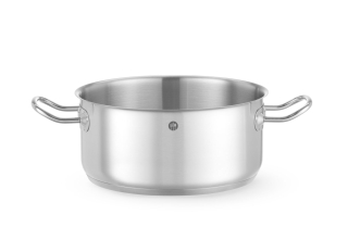 Nízky hrniec na varenie - bez veka, HENDI, Kitchen Line, 4,9 l, Ø240 × 110 mm | 837665