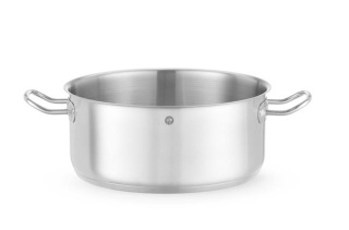 Nízky hrniec na varenie - bez veka, HENDI, Kitchen Line, 7,3L, ⌀280x(H)120mm
