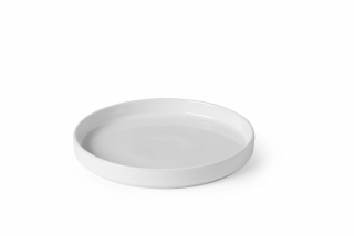 Porcelánový tanier HENDI Oslo s vysokým okrajom, biely, Ø 200 × 25 mm | 768730