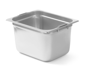 Nádoba GN so výsuvnými rukoväťami, HENDI, GN 1/2, 6,25 l, 325 × 265 × 100 mm | 803257