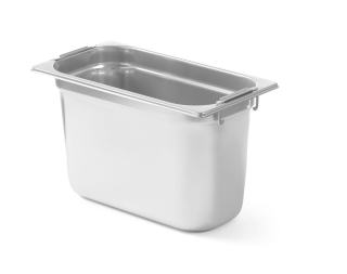 Nádoba GN so výsuvnými rukoväťami, HENDI, Profi Line, GN 1/3, 3,9 l, 325 × 176 × 100 mm | 803264