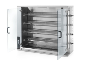 Plynový ražeň na 16-20 kurčiat, HENDI, 1150x472x(H)981mm