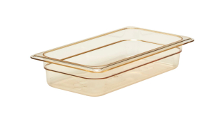 Žiaruvzdorná nádoba H-Pans™ s rúčkou, 2,4 l, Cambro, GN 1/3, Priehľadná, 176 × 325 × 65 mm | 32HP1H150