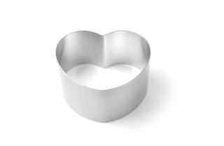 Pekárensko-cukrárenská forma srdce, HENDI, 4 ks, (H)80 mm | 512456