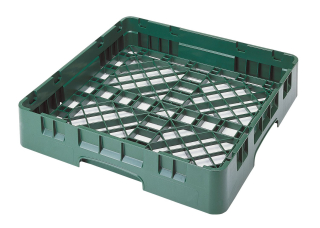 Univerzálny kôš Camrack 500 × 500 mm do umývačky, Cambro, Camrack, zelený, Zelená, 500 × 500 × 101 mm | BR258119