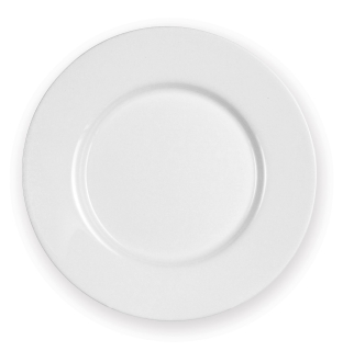 Plytký tanier Everyday, Arcoroc, Ø240 mm, Biela, Ø240 × 21 mm | G0564