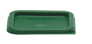 Veko na nádobu CamSquare značky CAMBRO, Cambro, na 1,9 l a 3,8 l nádobu, zelené, Zelená, 190 × 190 × 16 mm | SFC2452