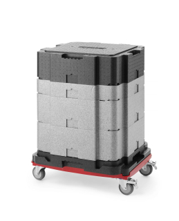 Termoizolačný box Cam GoBox, Cambro, svetlosivá, 641 × 641 × 754 mm | EPPMFBE122110