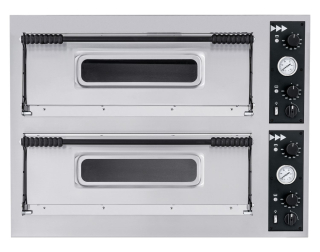 Pizza pec BASIC XL 44, Prismafood, 2 komory, 400V/12000W, 1000x844x(H)745mm