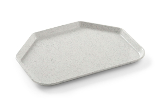 Podnos lichobežníkový, AmerBox, žula, 455 × 355 mm | 876657