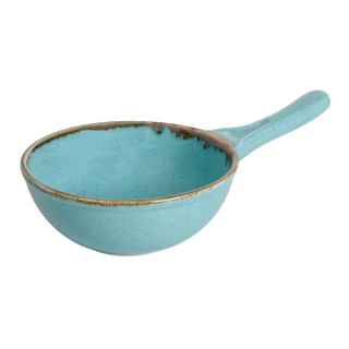 Porcelánový servírovací rajniček Porland Laguna, tyrkysový, Ø 160 mm | 04ALM003146