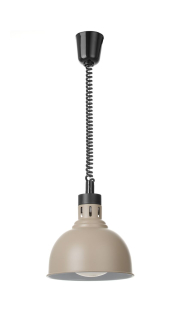 Ohrevná lampa nastaviteľná, tvar kupola, HENDI, Béžová, 230V/250W, ⌀250x(H)207mm