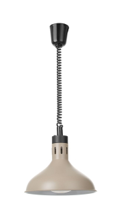 Ohrevná lampa nastaviteľná, tvar zvon, HENDI, Béžová, 230V/250W, ⌀295x(H)207mm