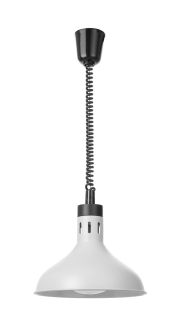 Ohrevná lampa nastaviteľná, tvar zvon, HENDI, Biela, 230V/250W, ⌀295x(H)207mm