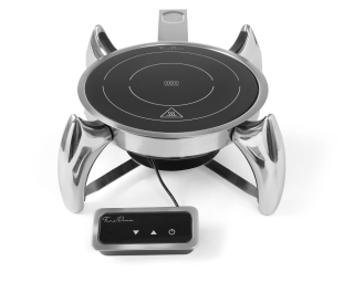Indukčný ohrievač 800 W, Fine Dine, Čierna, 230V/800W, ⌀245x(H)80mm
