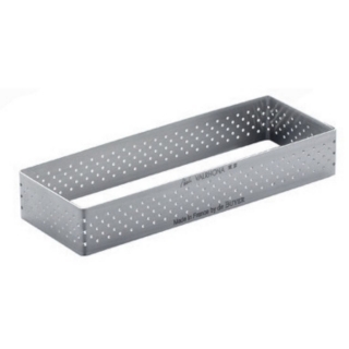 de Buyer Forma obdĺžna perforovaná 12 × 4 cm | D-3099-30