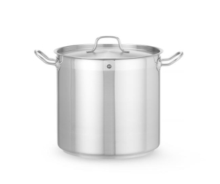 Vysoký hrniec – s pokrievkou, HENDI, Profi Line, 15,9L, ⌀280x(H)260mm