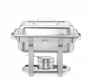 Ohrievač na cestoviny tabuľka na stôl - 2 kusy GN 1/2 satinovaný, HENDI, Kitchen Line, 4,5L, 385x295x(H)310mm
