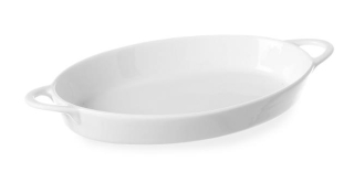 Oválna polmiska, HENDI, 0,35L, 262x140x(H)33mm