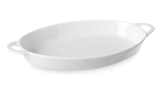 Oválna polmiska, HENDI, 0,8L, 324x185x(H)38mm