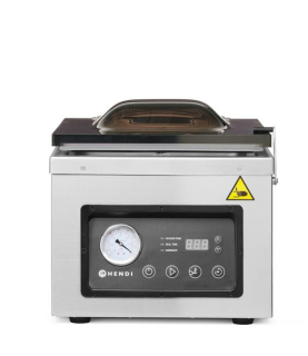 Komorová vákuová balička, HENDI, Profi Line, Zváracia lišta 300 mm, 230V/950W, 367x425x(H)364mm
