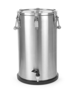 Izolačný prenosný termos – s kohútikom, HENDI, Profi Line, 35L, ⌀330x(H)570mm