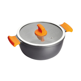 INOXIBAR | Hrnec Absolut Orange, průměr 28 cm, objem 6 l
