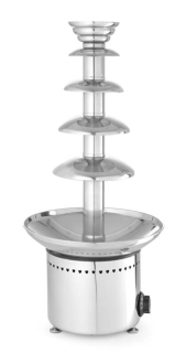 Fontána na čokoládové fondue 5 poschodová, HENDI, 230V/265W, ⌀332x(H)709mm