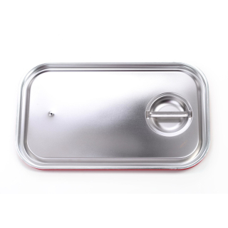 Veko so silikónovým tesnením na gastronádoby Standard bez úchytov GN 1/1