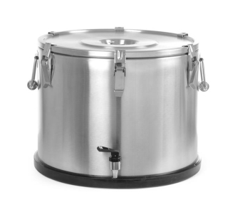 Izolačný prenosný termos – s kohútikom, HENDI, Profi Line, 50L, ⌀480x(H)380mm