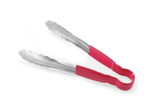 Servírovacie kliešte HACCP 250 mm, HENDI, Červená, (L)250mm