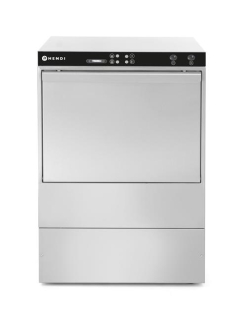 Umývačka riadu 50 x 50 – ELEKTROMECHANICKÉ ovládanie – 400 V, HENDI, 400V/6600W, 570x600x(H)830mm