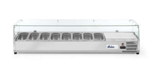 CHLADIACA NADSTAVBA NA GN 1/4, Arktic, 8x GN 1/4, 230V/180W, 1805x335x(H)460mm