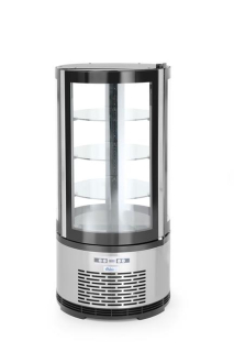 Okrúhla chladiaca vitrína, Arktic, 100L, 230V/210W, ⌀480x(H)1065mm