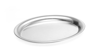 Servírovací podnos, oválny, HENDI, 265x195mm