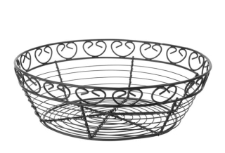 Košík Deco okrúhly, HENDI, ⌀250x(H)80mm